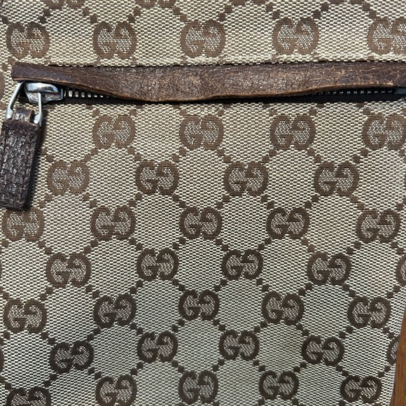 Gucci Brown Monogram Belt Bag - Picture 10 of 16